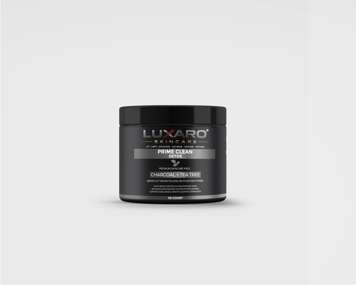 Prime Clean Detox | Charcoal + Tea Tree Deep Cleansing Pads