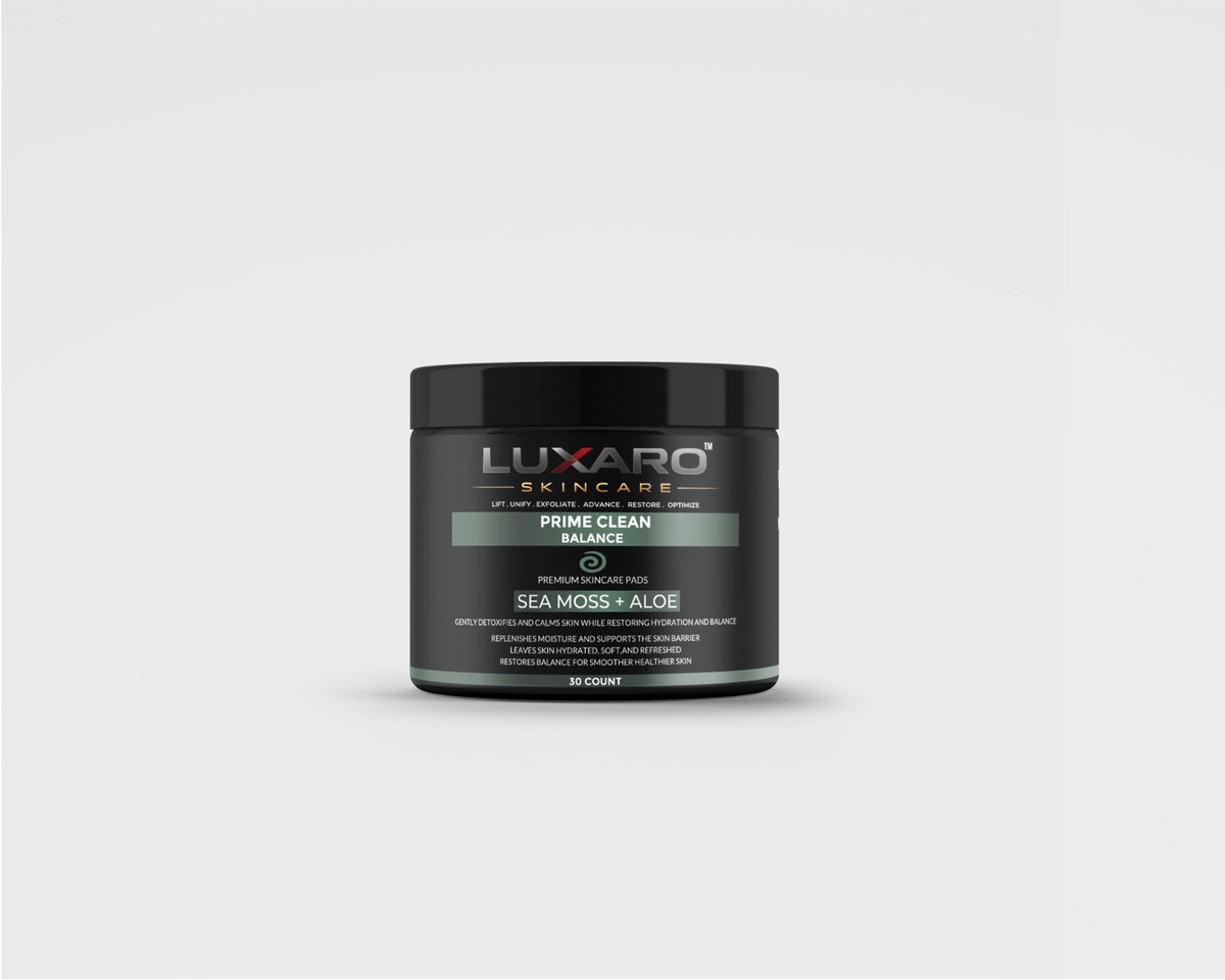 Prime Clean Balance | Hydrating Sea Moss + Aloe Cleansing Pads