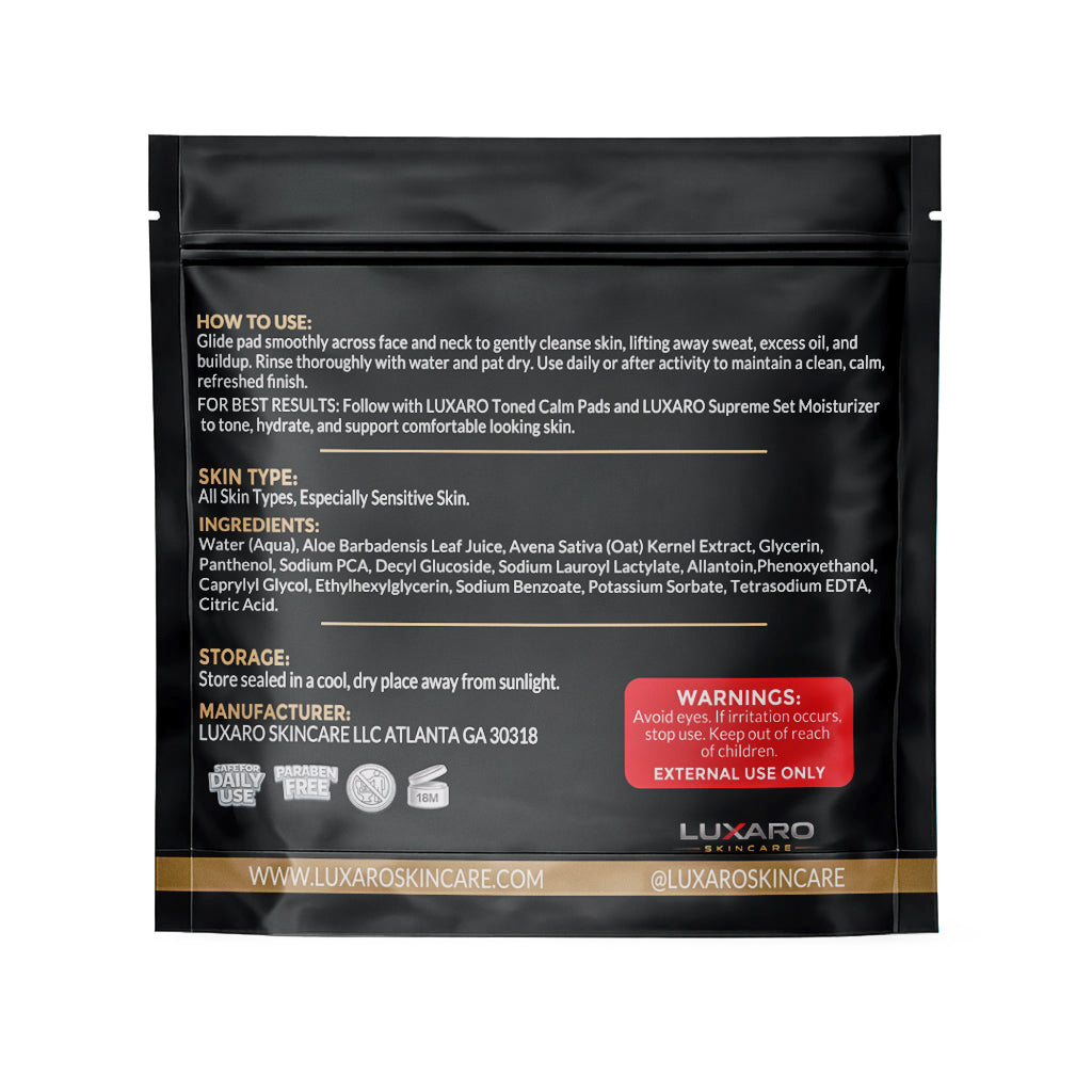 Prime Clean Calm | Gentle Cleansing Pads