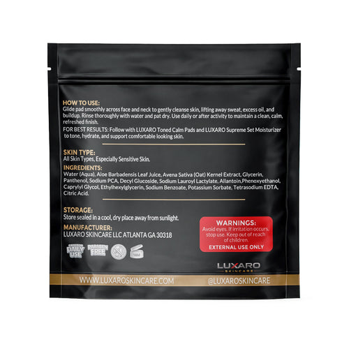 Prime Clean Calm | Gentle Cleansing Pads
