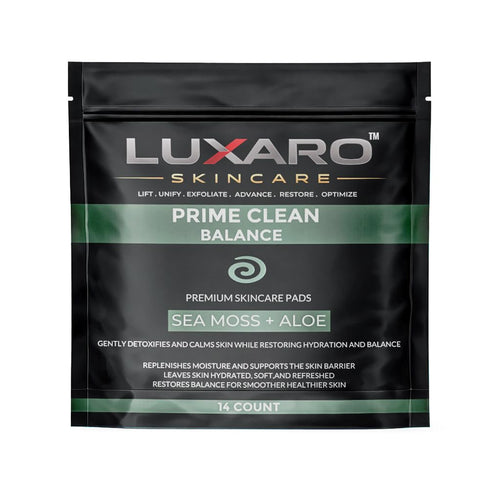 Prime Clean Balance | Hydrating Sea Moss + Aloe Cleansing Pads